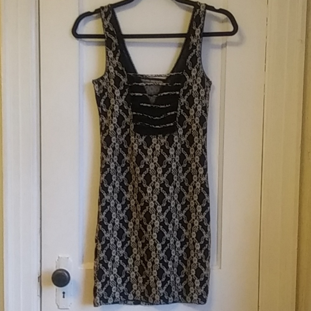Free People Semi Sheer Floral Dress - Picture 3 of 5
